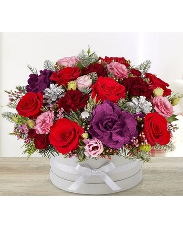 Winter Frost Flower Arrangement