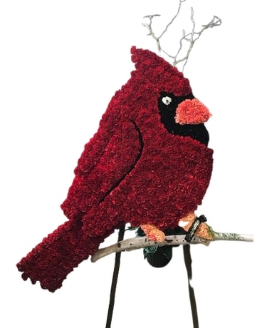 Cardinal Spirit Flower Arrangement