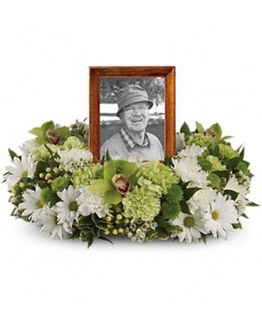 Garden Wreath Flower Arrangement
