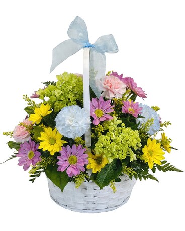 Robin's Egg Flower Arrangement