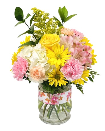Perfectly Pastel Flower Arrangement