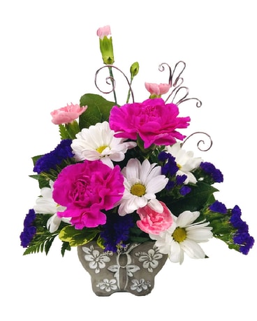Painted Lady Flower Arrangement