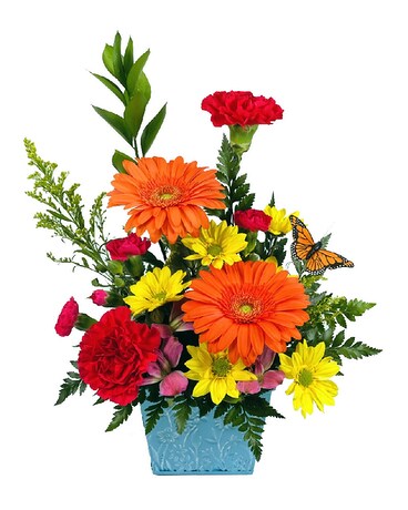 Citrus Flower Arrangement