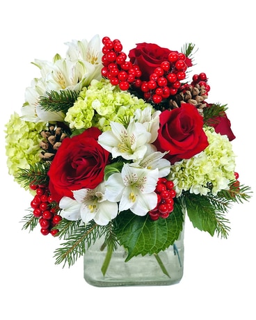 Wintertime Beauty Flower Arrangement