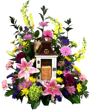 In Our Hearts Flower Arrangement