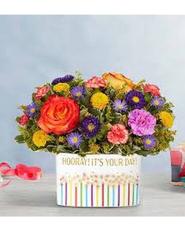 Hooray! It's Your Day! Flower Arrangement