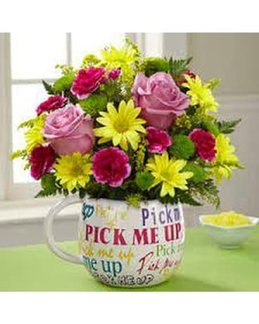 Pick Me Up Flower Arrangement