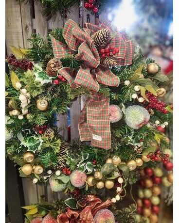 Sugar fruit Wreath Specialty Arrangement