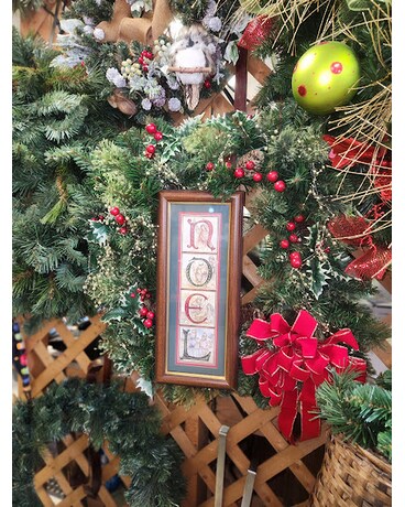 Noel Seasonal Wreath Specialty Arrangement
