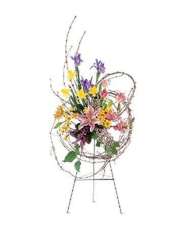 Circle of Peace Flower Arrangement