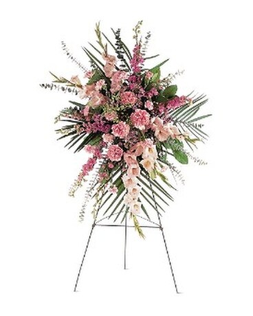 Pink Promise Spray Flower Arrangement