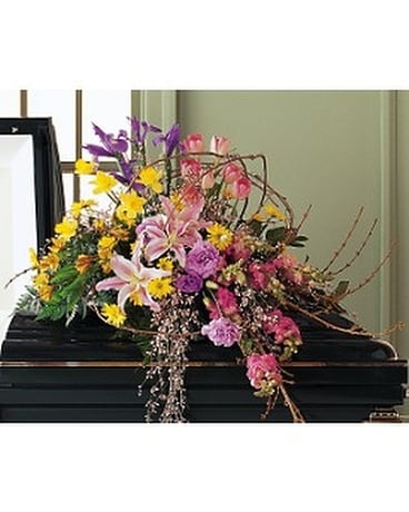 Eternal Spring Half-Couch Spray Flower Arrangement