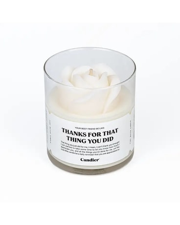 Thank You Jar Candle