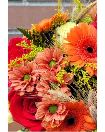 Fall Harvest Flower Arrangement