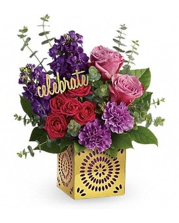Teleflora's Thrilled For You Bouquet TBC03-2A. Flower Arrangement