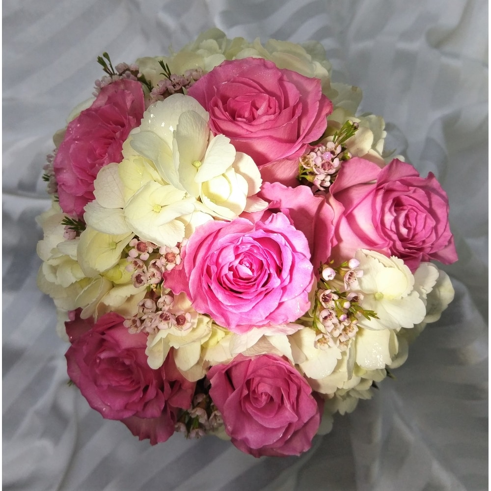 Pretty Pink & White Nosegay in Kennett Square PA - Barber's