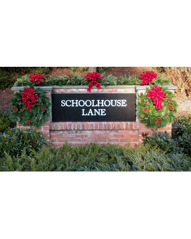 Sign Decor Flower Arrangement