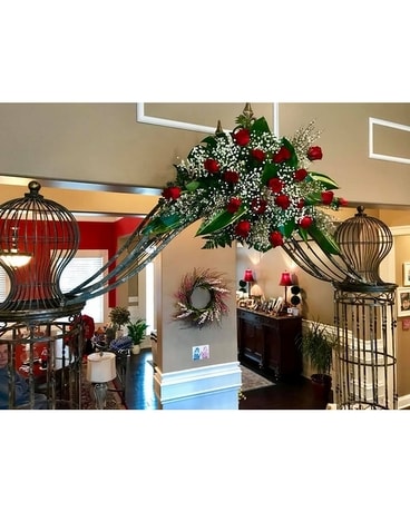 Archway Of Roses In Glasgow Ky Jeff S Country Florist Gifts