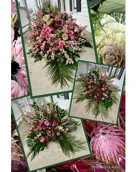 Pink Pearls Flower Arrangement