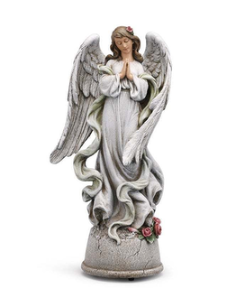 Amazing Grace Musical Praying Angel Flower Arrangement