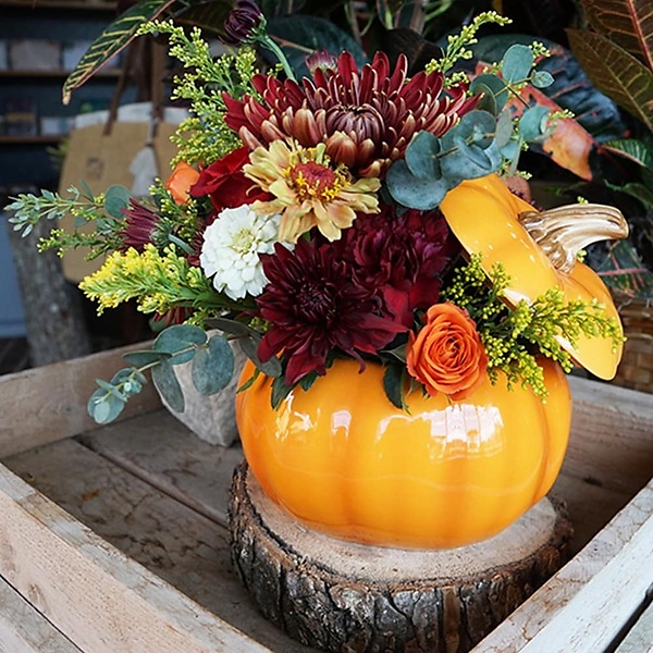 Pretty Pumpkin Arrangement Pretty Pumpkin Arrangement
