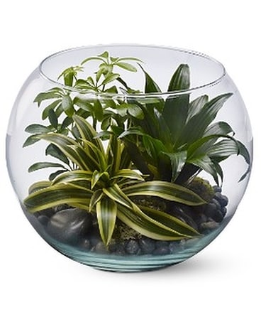Sphere of Tranquility Flower Arrangement