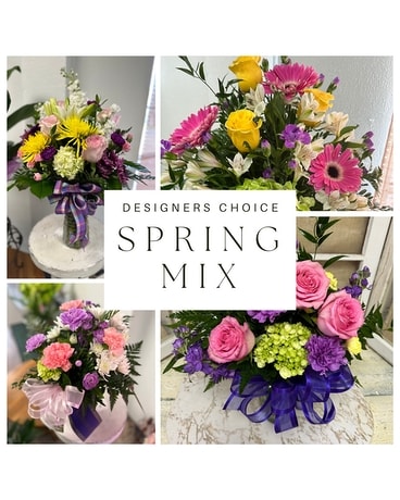 Spring Mix Flower Arrangement