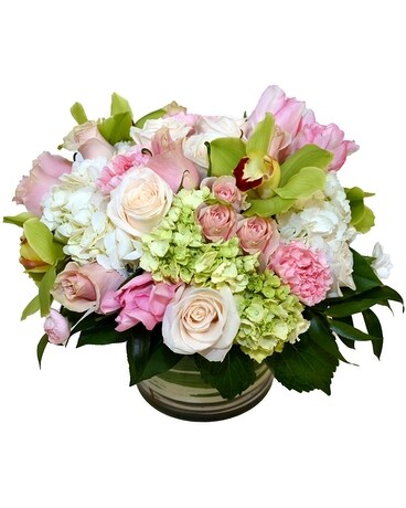 Pastel Garden Flower Arrangement
