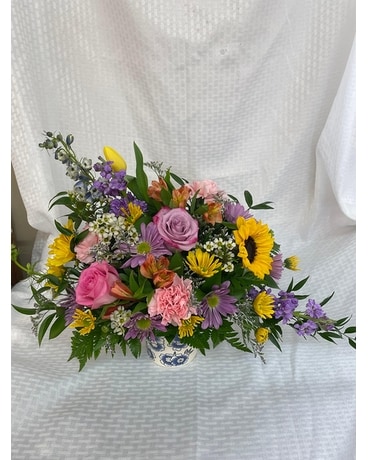 Floral Vase Flower Arrangement