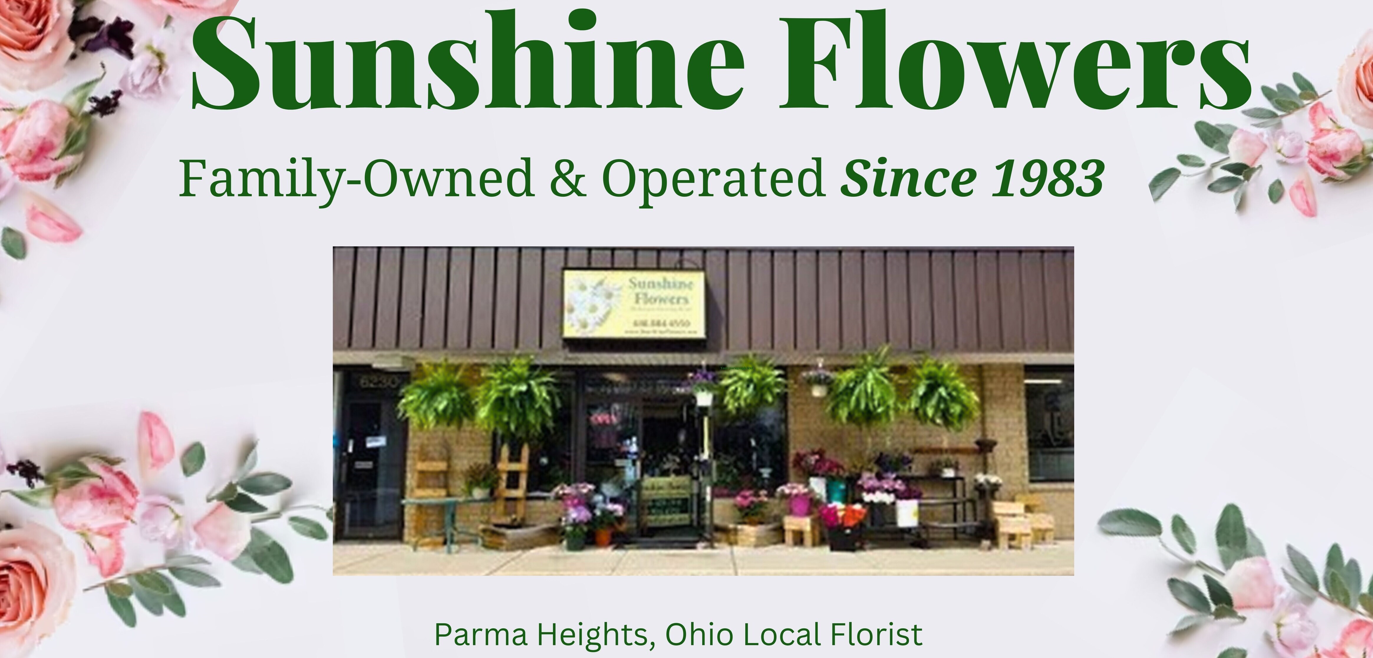 Flower Delivery to Parma Heights by Sunshine Flowers