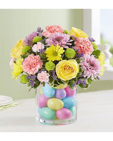 Easter Egg-Stravaganza Flower Arrangement