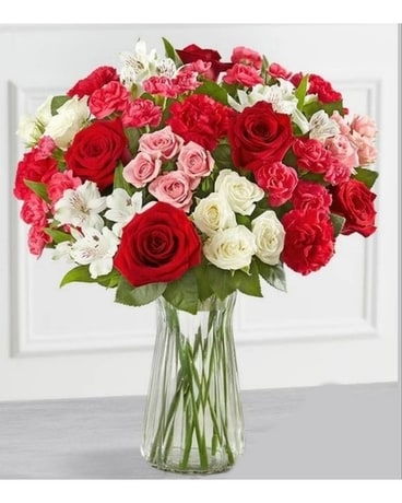 From the heart Flower Arrangement