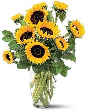 Happy Sunflowers Flower Arrangement