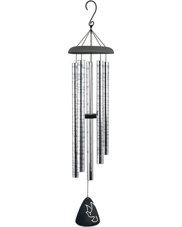 Amazing Grace Wind Chime Flower Arrangement