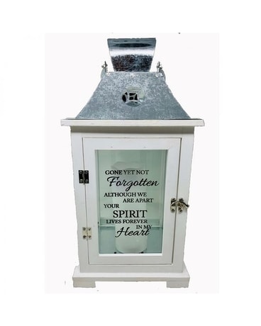 Sympathy Lantern Large Flower Arrangement