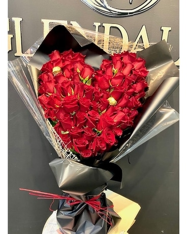 You Have My Complete Heart Flower Arrangement