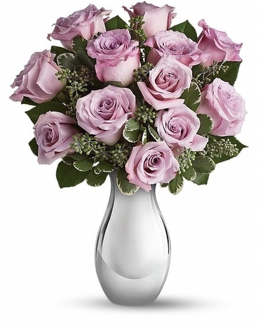 Roses and Moonlight Bouquet Flower Arrangement