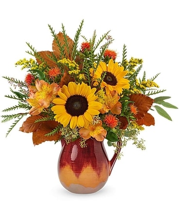 Alluring Ombre Bouquet Flower Arrangement