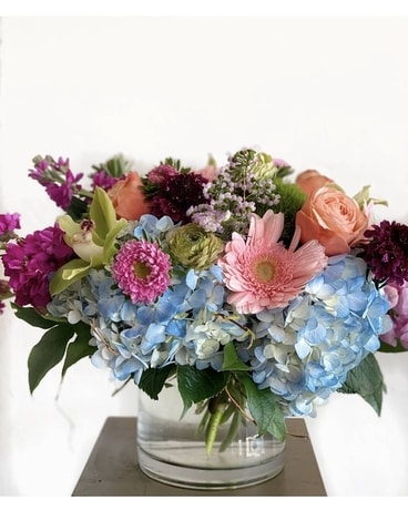 Summertime Blues Flower Arrangement