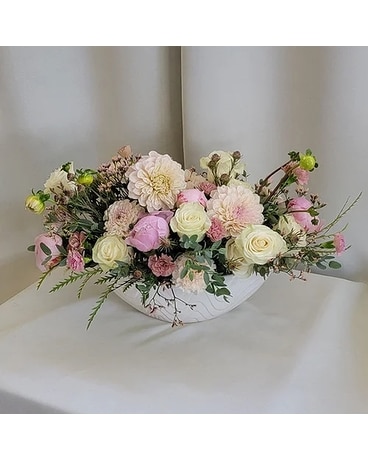 Vintage Pearl Flower Arrangement