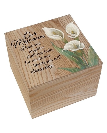 Inside Our Hearts Memory Keepsake Box Gifts