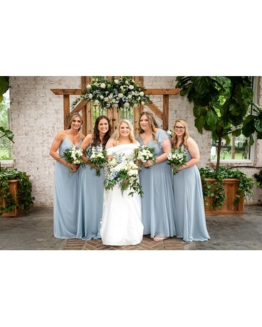 Bride & Bridesmaid Bouquet's Wedding Arrangement