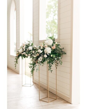 Wedding Chapel Riser Arrangements Wedding Arrangement