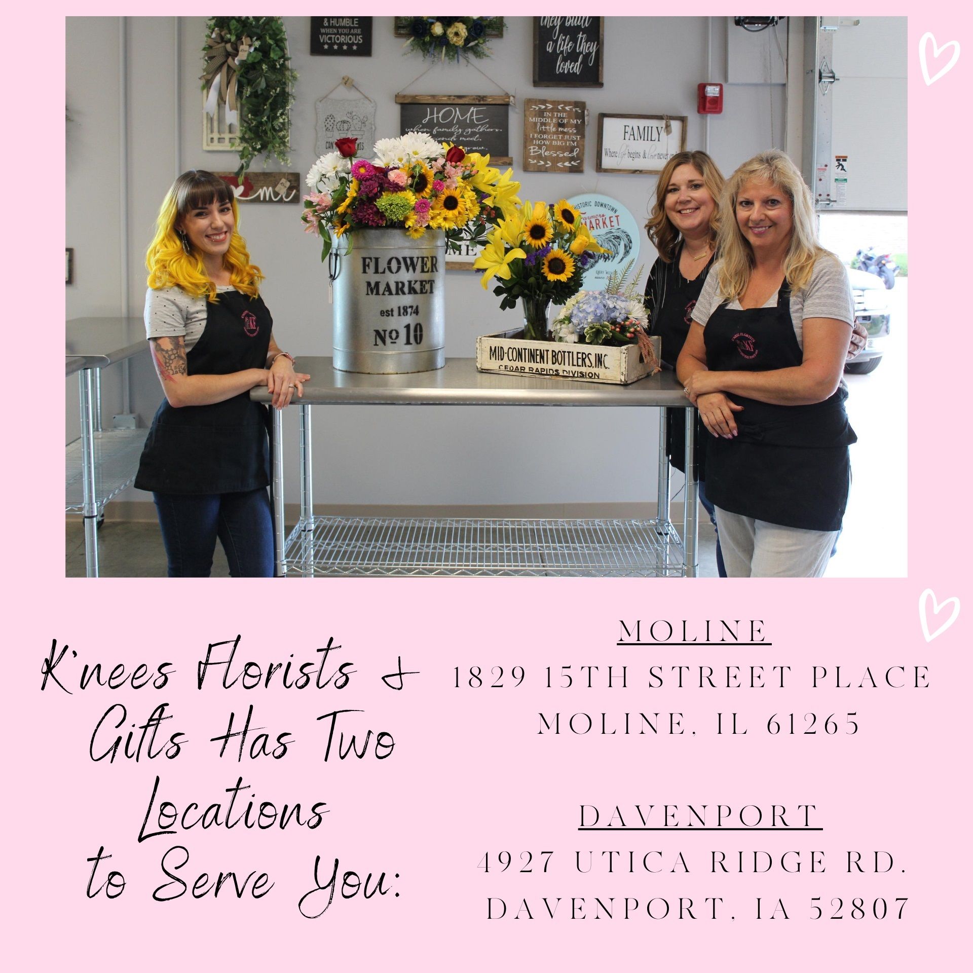 About K Nees Florists Moline Il Florist