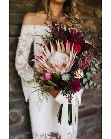 Breanna Jones Wedding Flower Arrangement