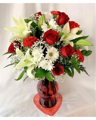 Be My Valentine Flower Arrangement