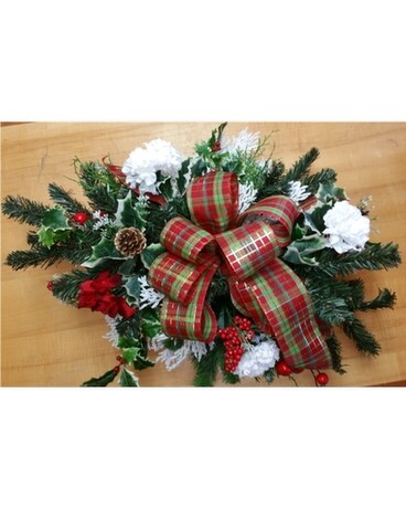 Stone Topper Traditional Plaid