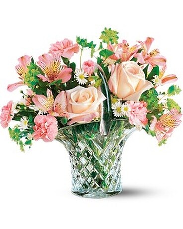 Teleflora's Galway Irish Crystal Bouquet Flower Arrangement