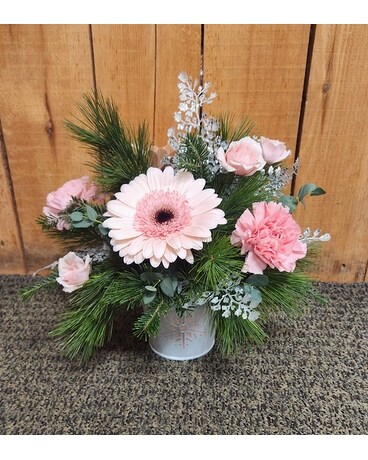 Merry & Blush Flower Arrangement