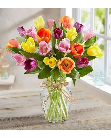 Timeless Tulips Flower Arrangement